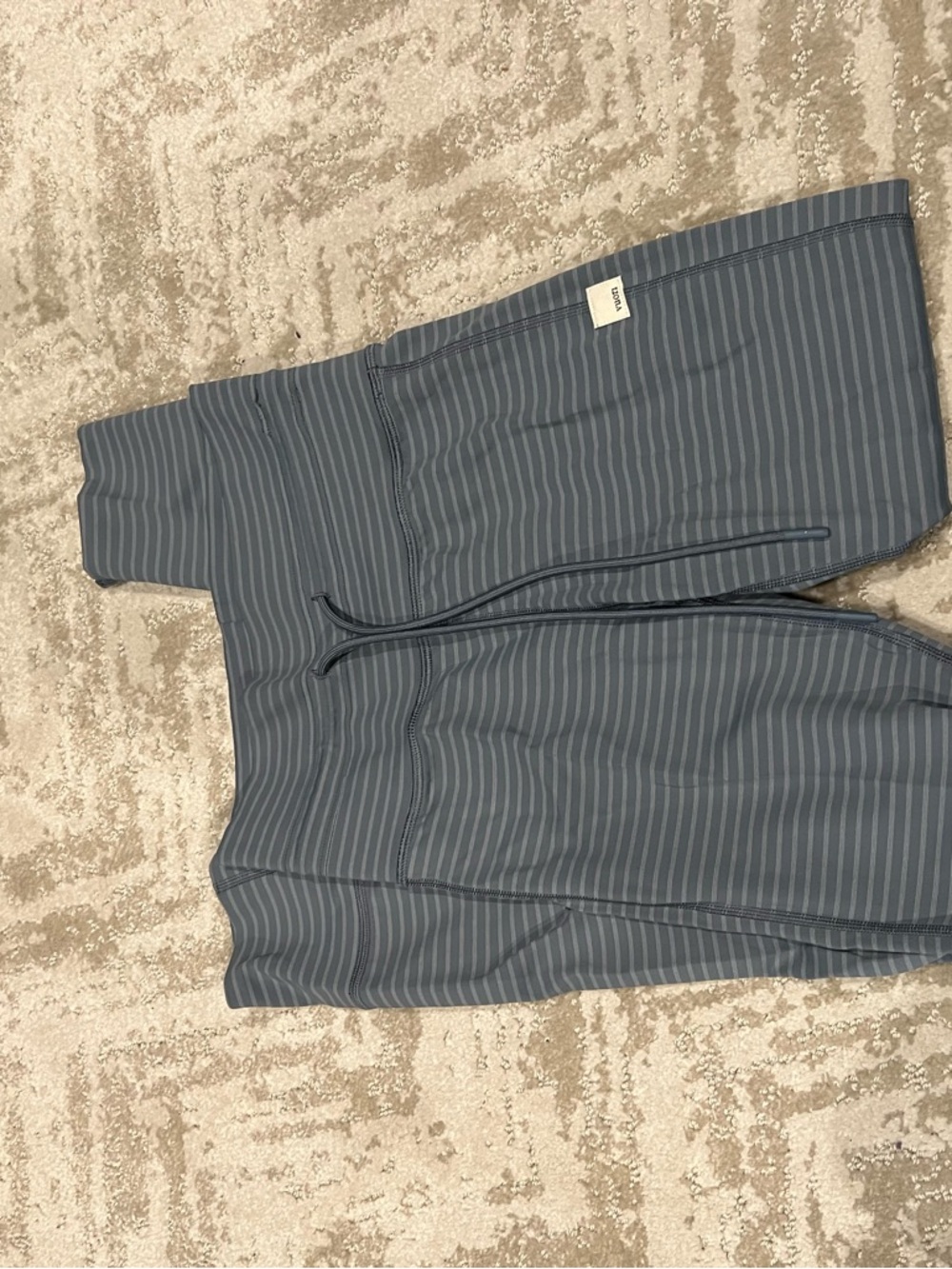 Vuori daily practice legging Striped Blue